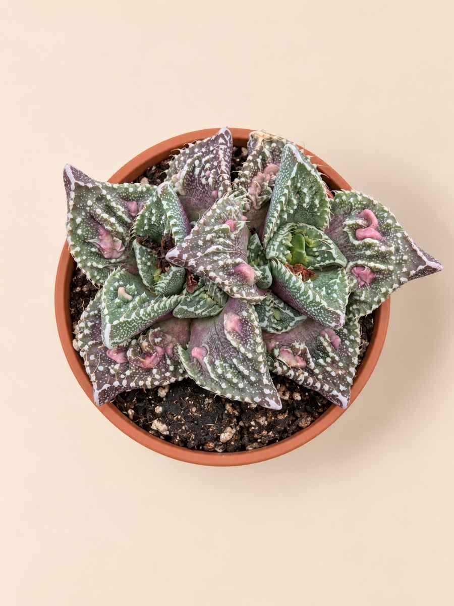 Faucaria Tuberosa Super Warty 8,5 cenital